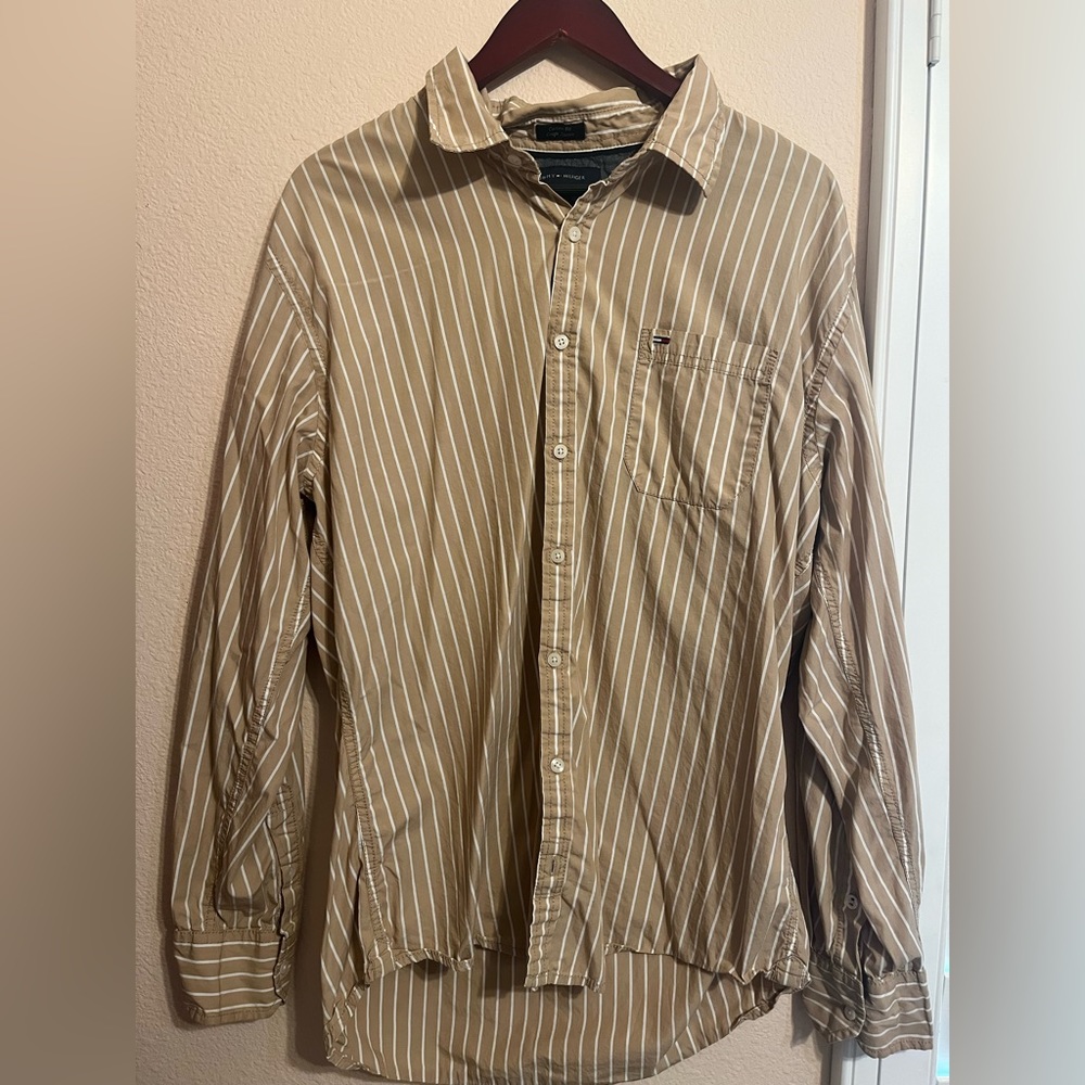 Tommy Hilfiger XL Striped Long Sleeve